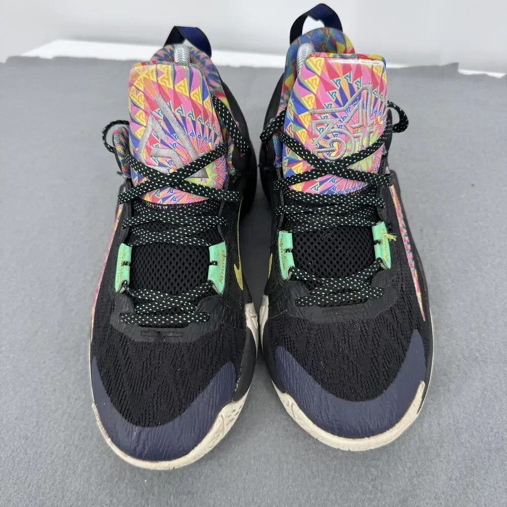 Nike Giannis Immortality 2 Shoes Youth Size 5.5Y Black Multi Basketball Sneakers